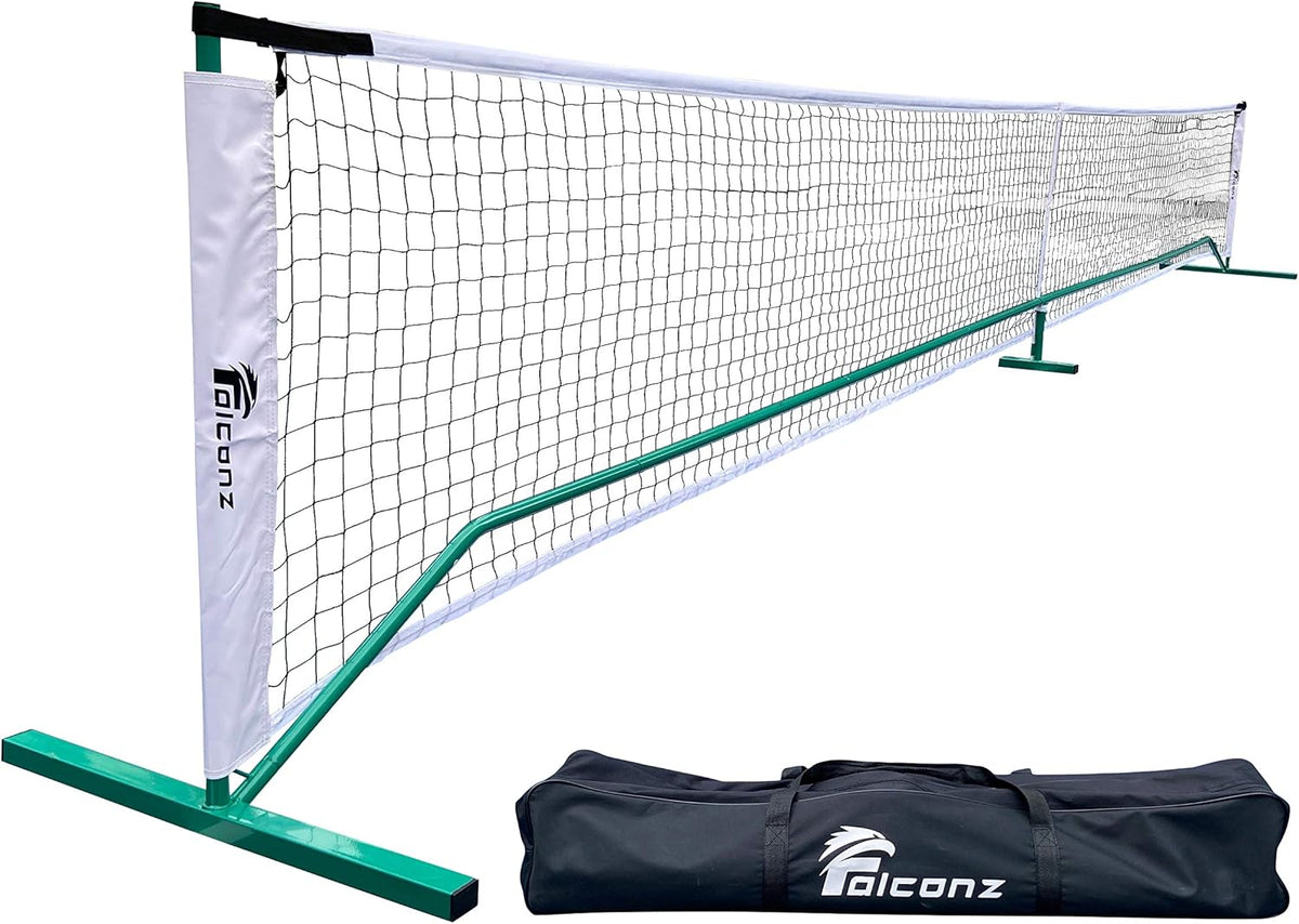 Regulation Size Portable Pickleball Net with Steel Frame and PE Netting X9373