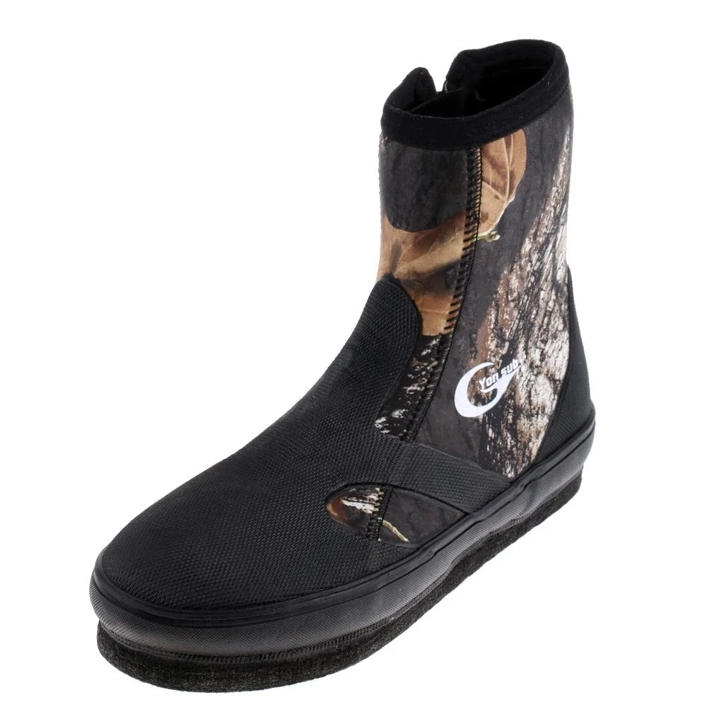 Anti-Skid Spikes Sole Fishing Boots Waders, 3 Sizes 10 K509