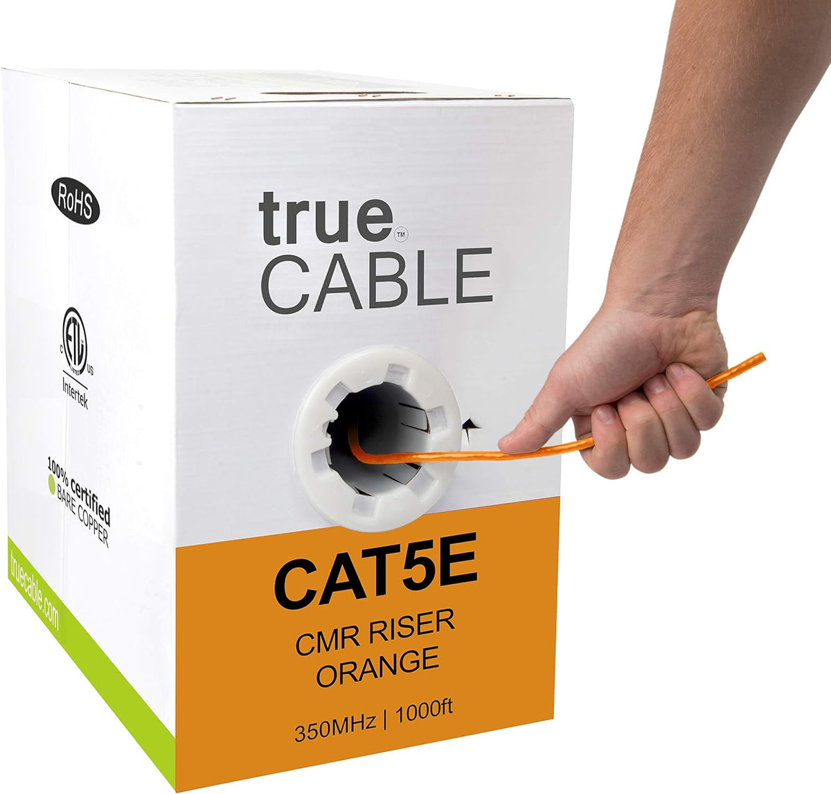 1000ft Purple 24AWG UTP Cat5e Ethernet Cable V51942