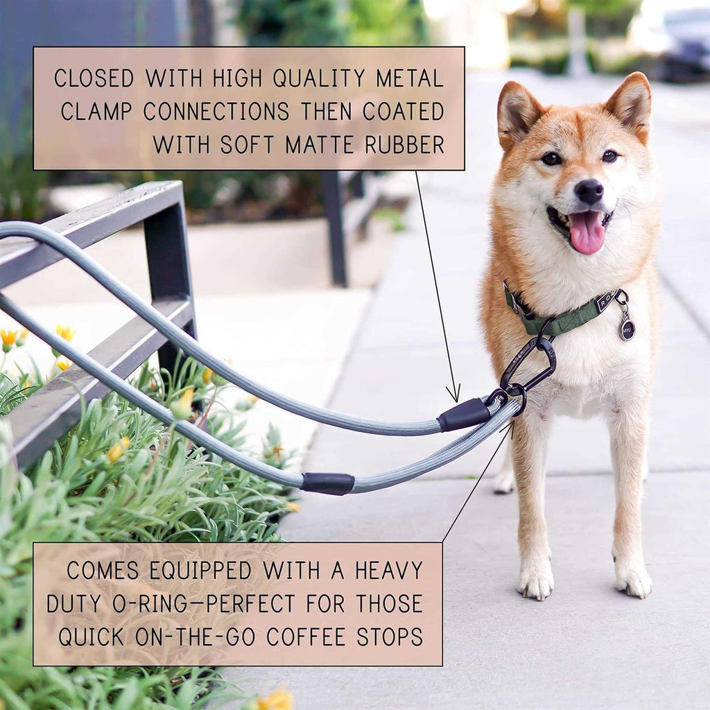 Ultra Soft Dog Leash with Aviation Aluminum Carabiner L887853