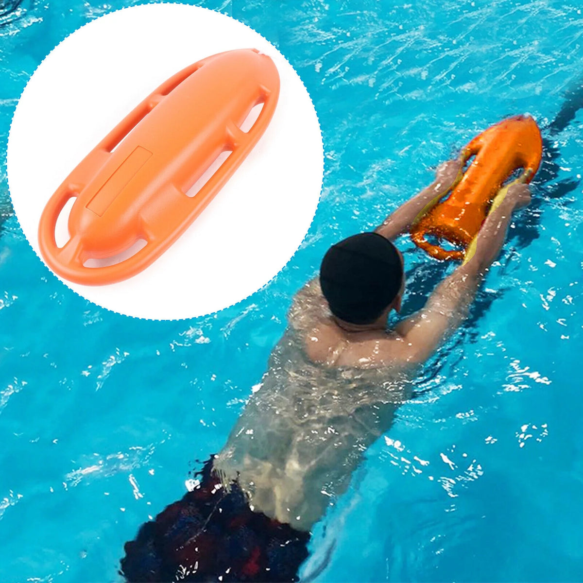 Inflatable Safety Buoy with 6 Handle Q662