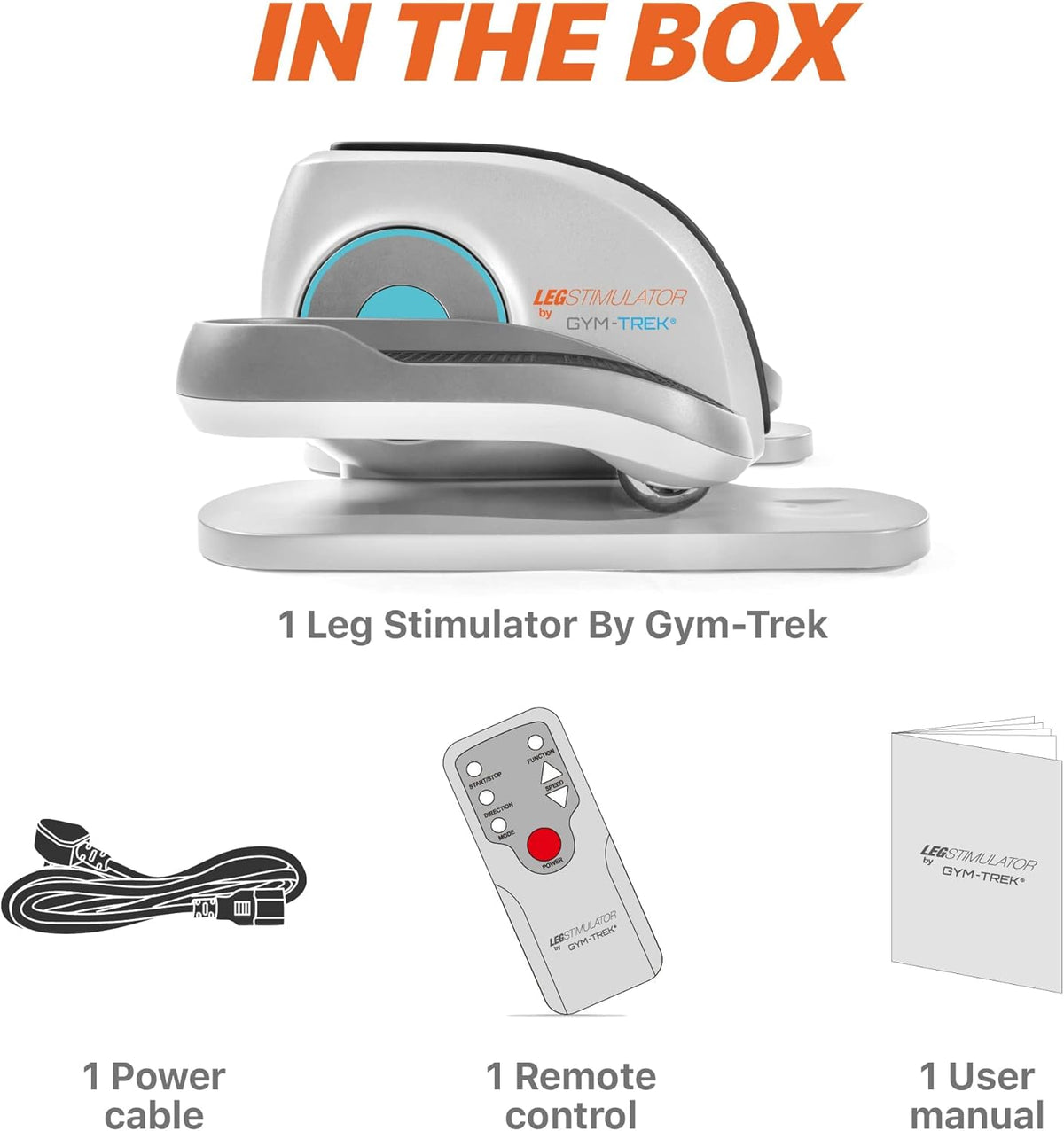 Portable Electric Pedal Exerciser with Remote Control and LCD Monitor S8843