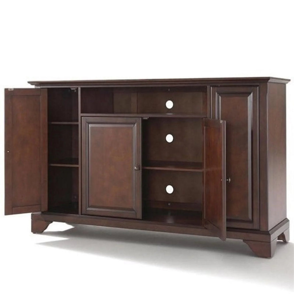 Mahogany Wood TV Stand F5923