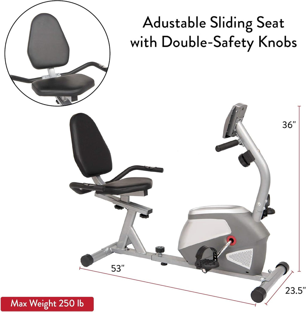Magnetic Recumbent Exercise Bike P53376