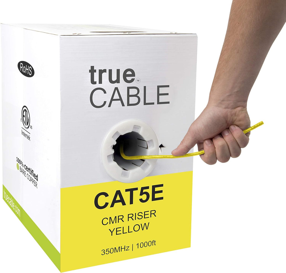 1000ft Purple 24AWG UTP Cat5e Ethernet Cable V51942