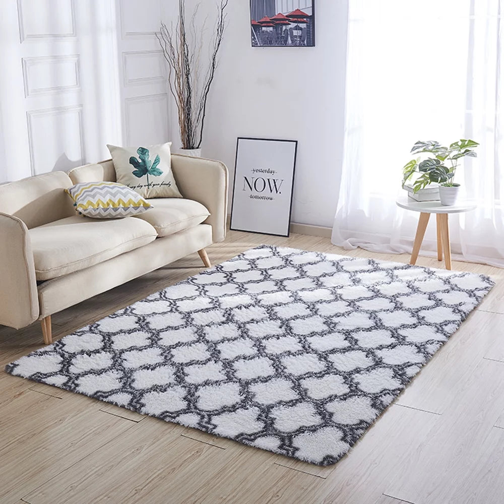 Soft Velvet Area Rug E77797