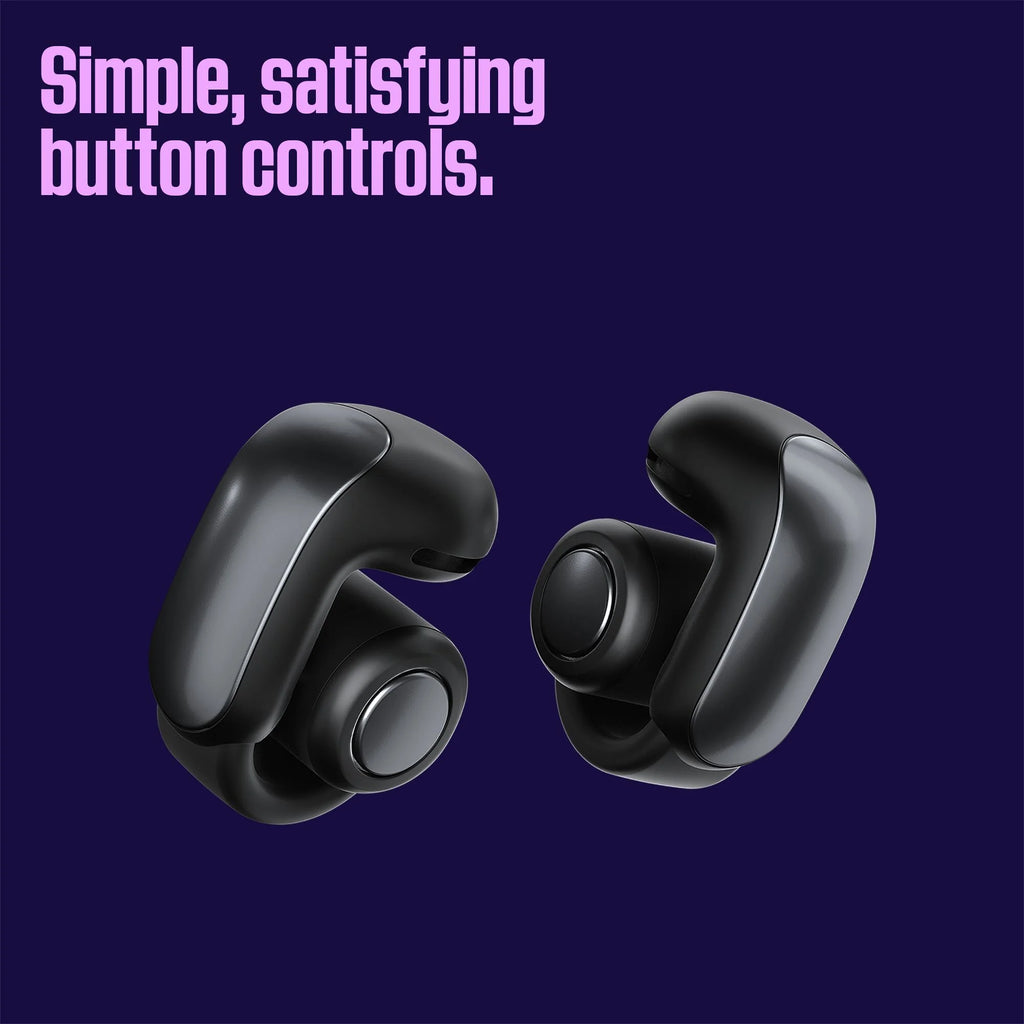 Black Open Ear Bluetooth Wireless Earbuds with Charging Case C17083