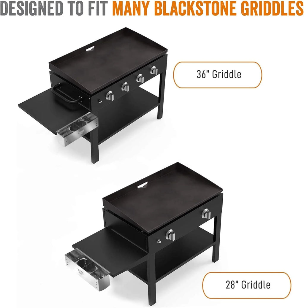 Blackstone Compatible Stainless Steel Griddle Caddy R9789