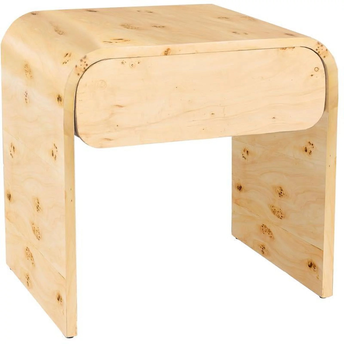 Burl Wood Night Stand J6187