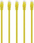Cat 6 Ethernet Cable 1 ft (50-Pack) Yellow J911