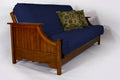 Navy Organic Cotton Twill Futon Cover P682