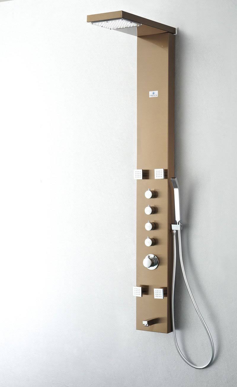 Stainless Steel Thermostatic Shower Massage Panel M636