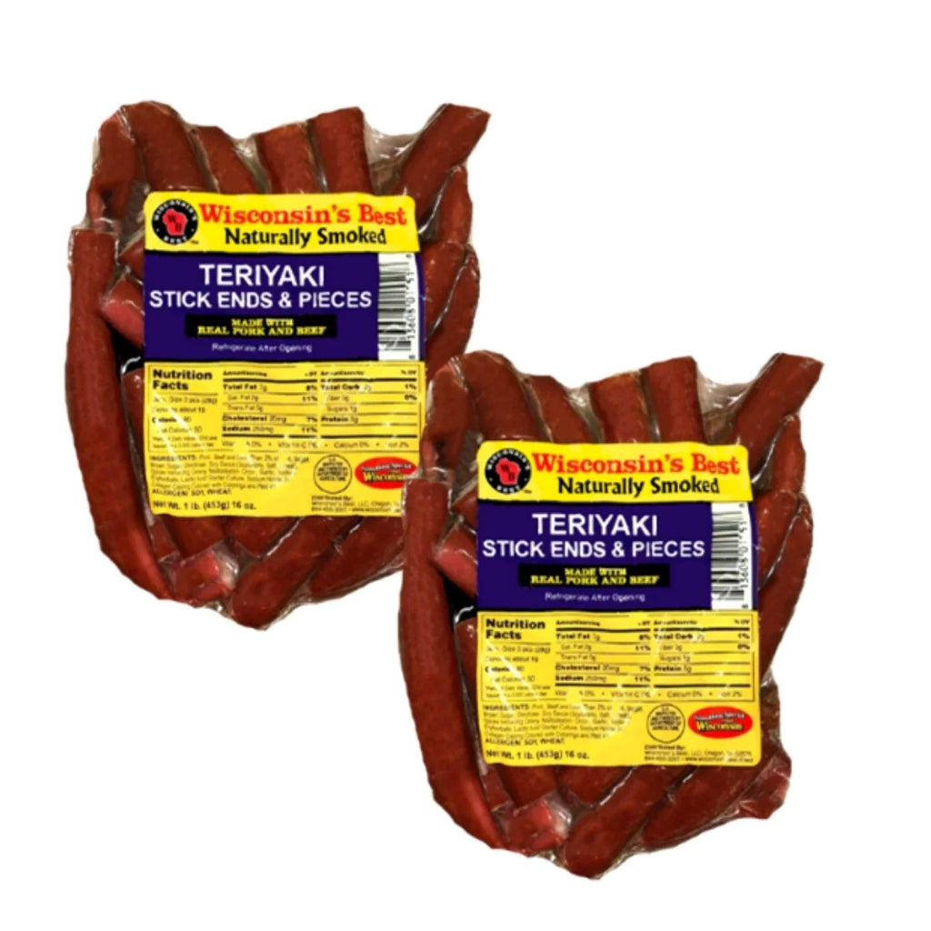 100% Beef Meat Snacks - JALAPENO CHEDDAR CHEESE Snack Stick Pack, 2 lbs. (2-16 oz. Packages) V117414