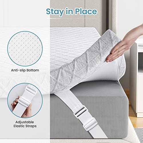 3 Inch Firm Memory Foam Mattress Topper Twin Size B623499