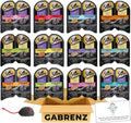 12 Packs (24 Servings) Wet Cat Food Variety Pack O901225