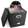 Stackable Vinyl Record Storage Box with Lid P461