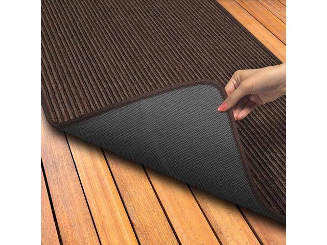 Bittersweet Brown Skid-Resistant Carpet Runner U802
