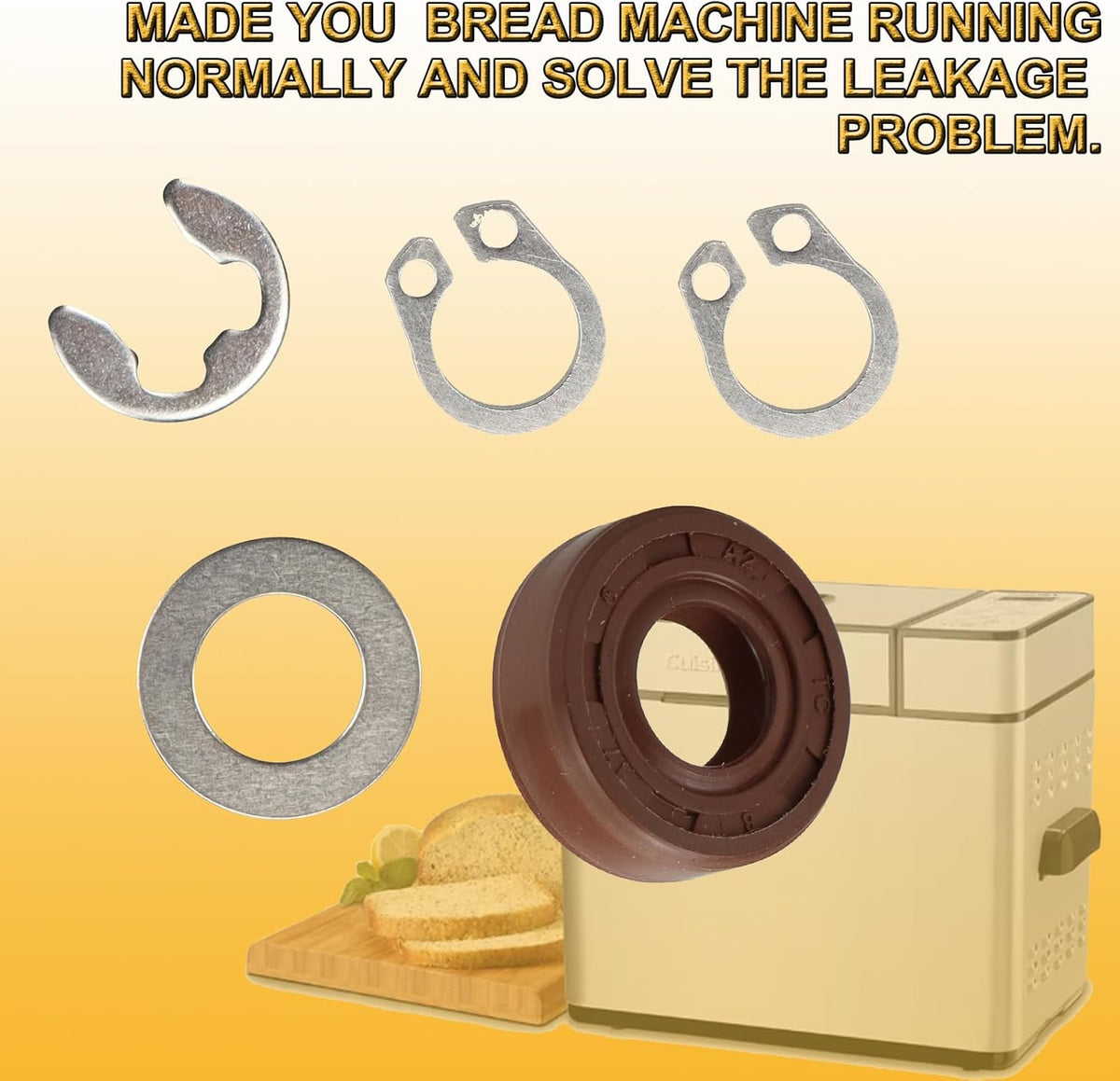 Pan Seal Kit for Bread Maker Y48675