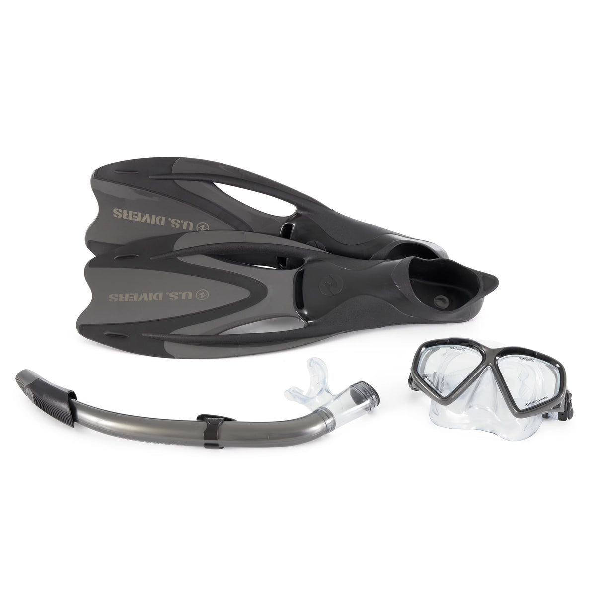 Cozumel Mask, Seabreeze II Snorkel, ProFlex Fins/Bag Set I75238