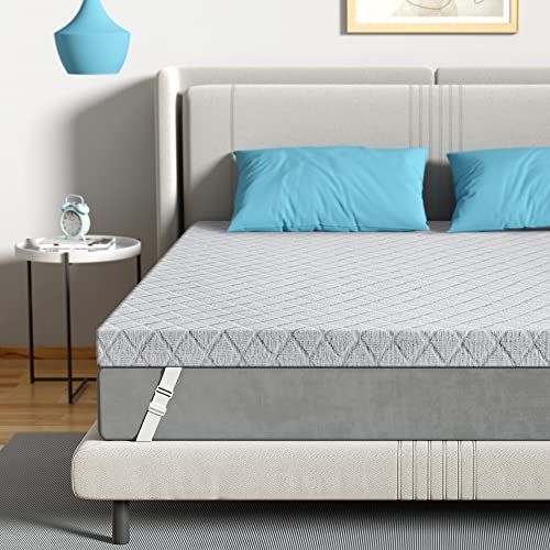 3 Inch Firm Memory Foam Mattress Topper Twin Size B623499