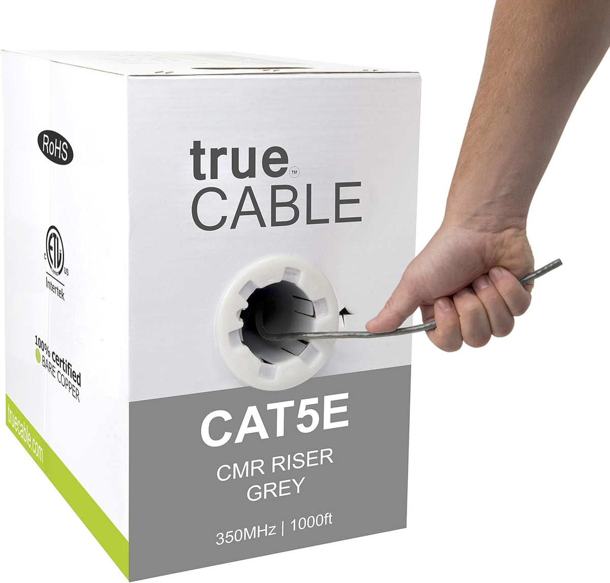 1000ft Purple 24AWG UTP Cat5e Ethernet Cable V51942