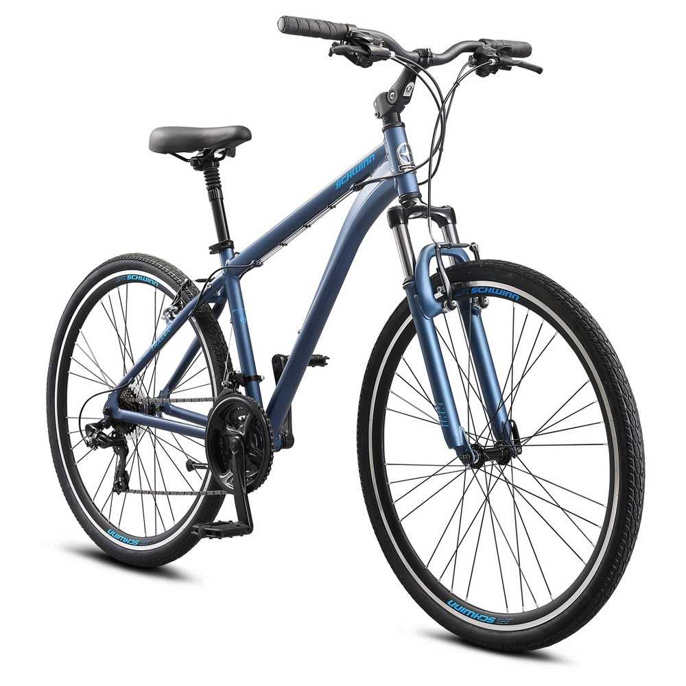 Blue 700c Hybrid Bike N477108