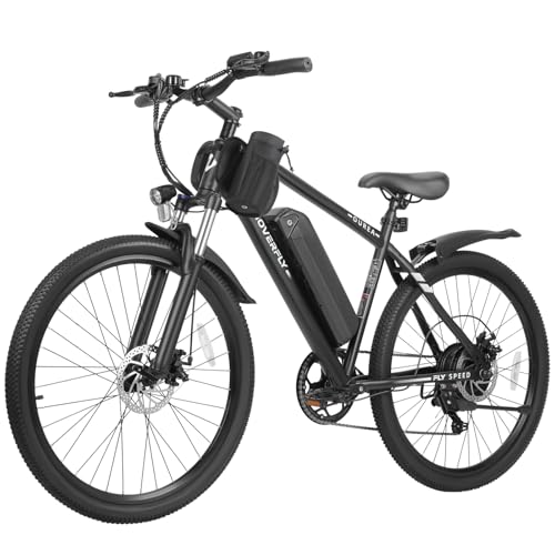 26" Electric Bike with 750W Peak Motor, 7-Speed, Removable Battery, Fat Tire B366693