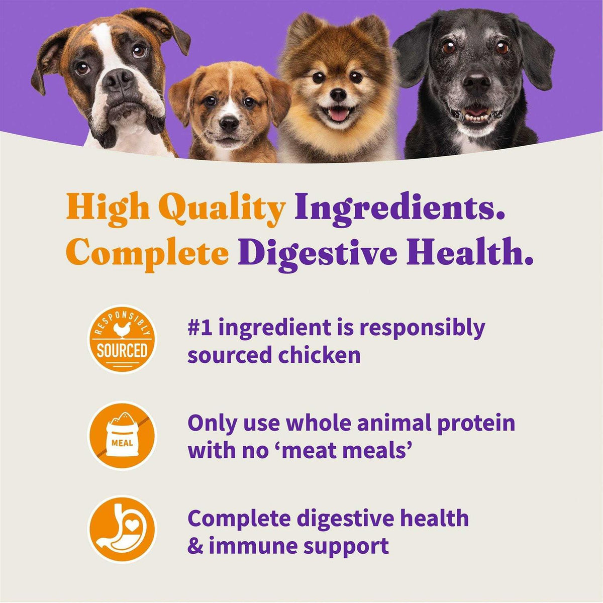 Red Meat Recipe Dry Dog Food O8289