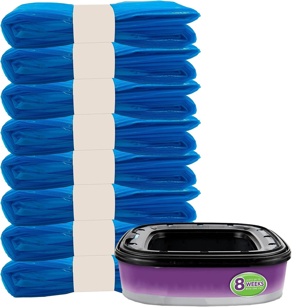 8 Pack Cat Litter Refills Bag W7690