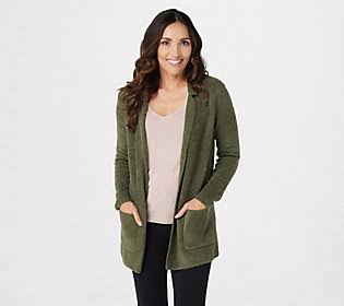 Olive Notch Collar Cardi R915916