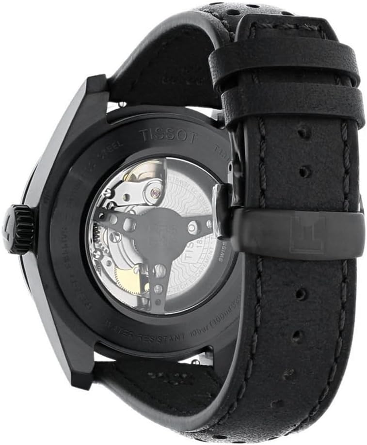 Black PVD Coating Stainless Steel Automatic Watch V8241