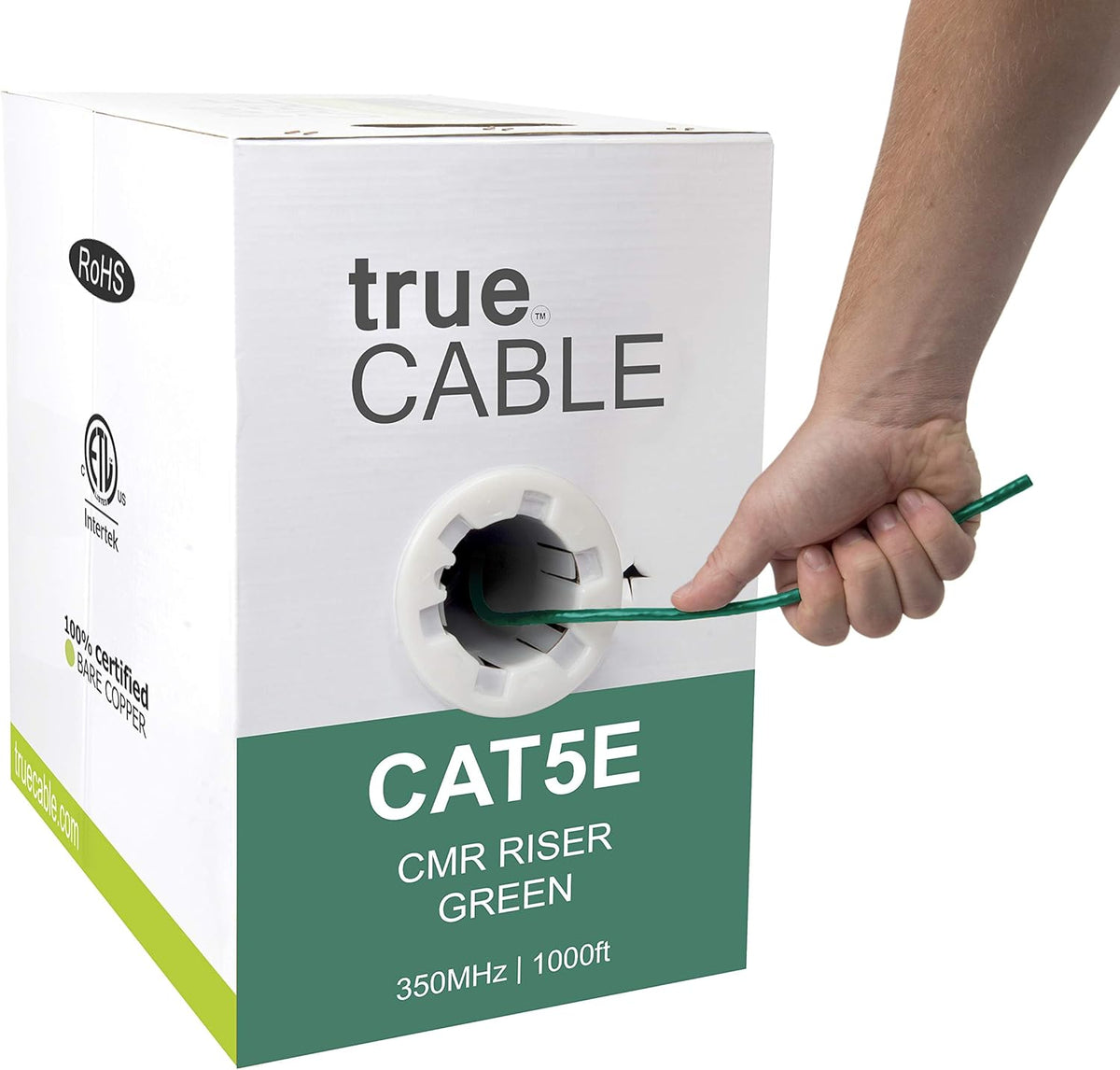 1000ft Purple 24AWG UTP Cat5e Ethernet Cable V51942