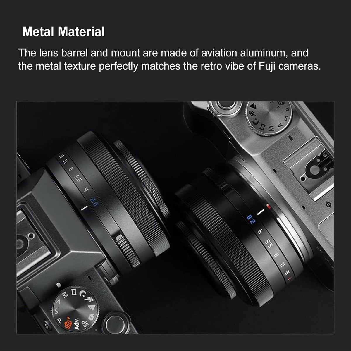 Black 27mm F2.8 APS-C Auto Focus Lens D24916