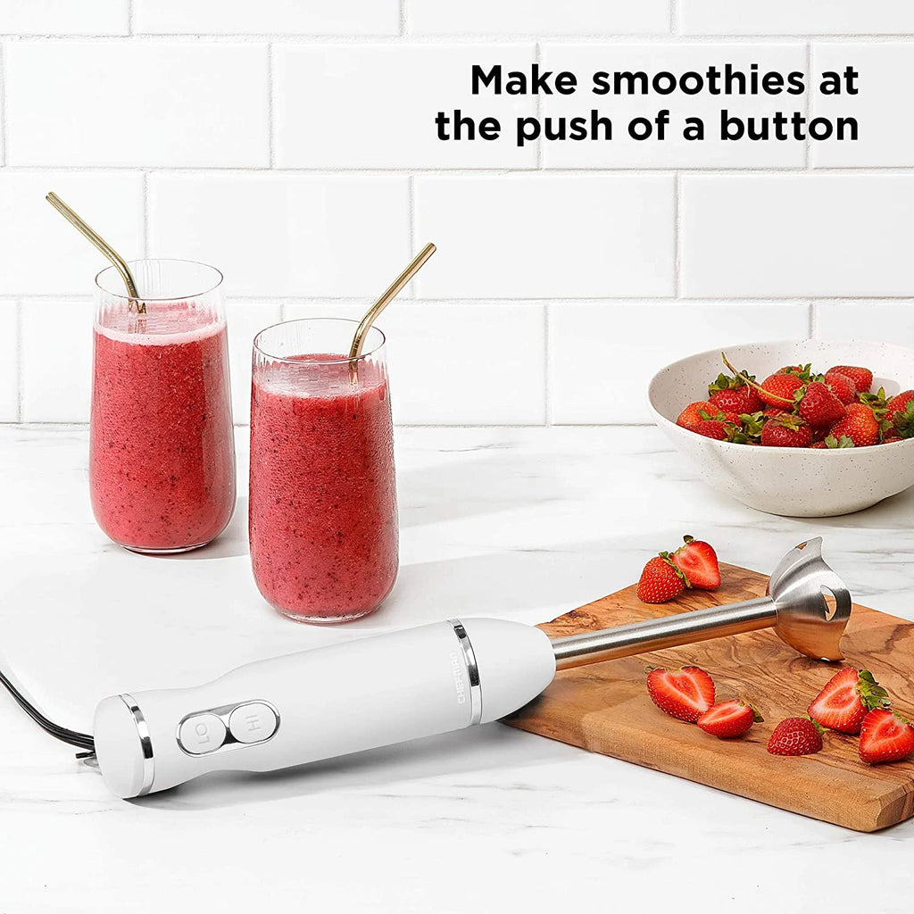 Ivory Immersion Hand Blender with Stainless Steel Blades J62872