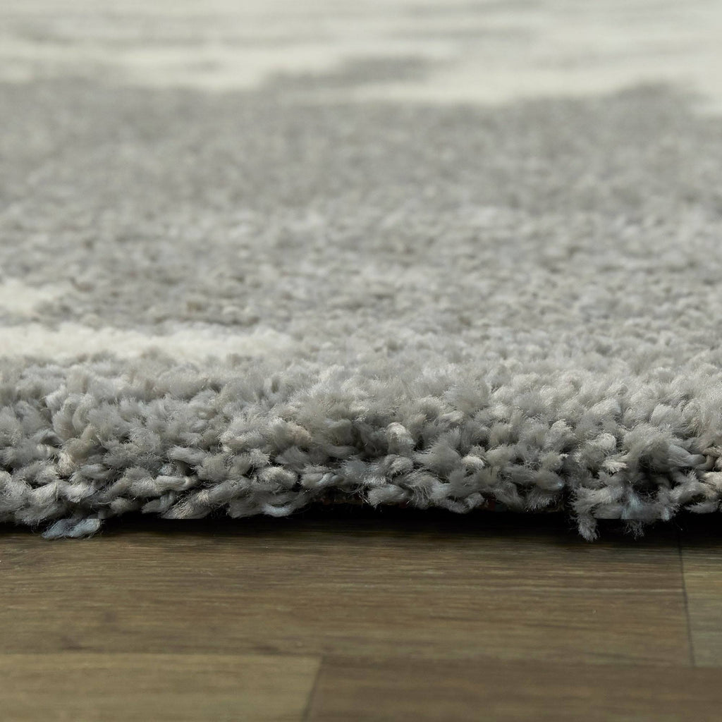 Teal Blue 5 ft. x 7 ft. Shag Area Rug I2666