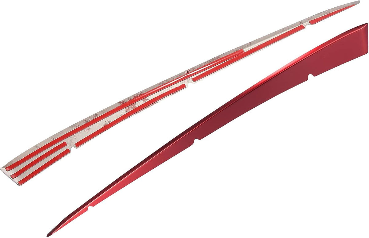 2pcs Front Center Hood Grille Cover Trim D4005