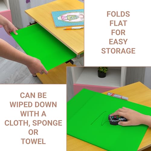 20-Pack Plastic Privacy Folders 45.35" x 13.5" Q434
