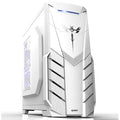 White Micro Transparent Panel PC Gaming Case R72359