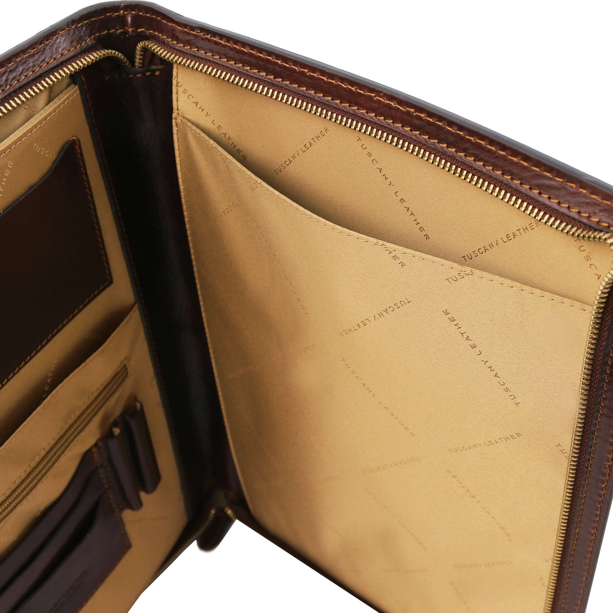 Leather Document Case Black Q74488