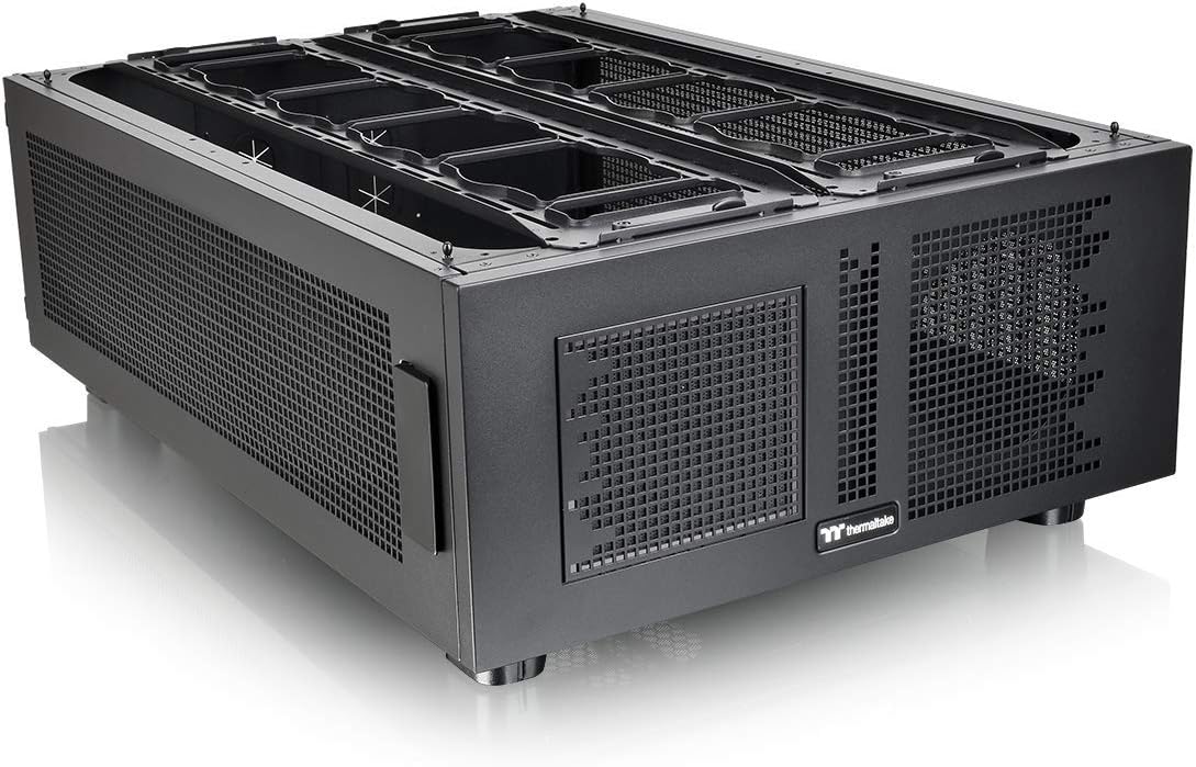 Black Super Tower Computer Case E8500