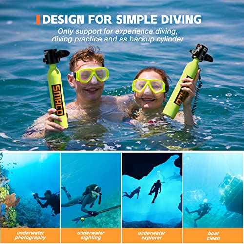 Double Scuba Tank with 0.5L Capacity T66993