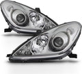 2005-2006 Lexus ES330 Headlights Headlamps Replacement Driver + Passenger Side C38096