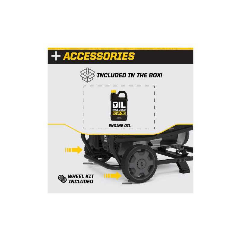 Portable Generator with CO Shield S30701