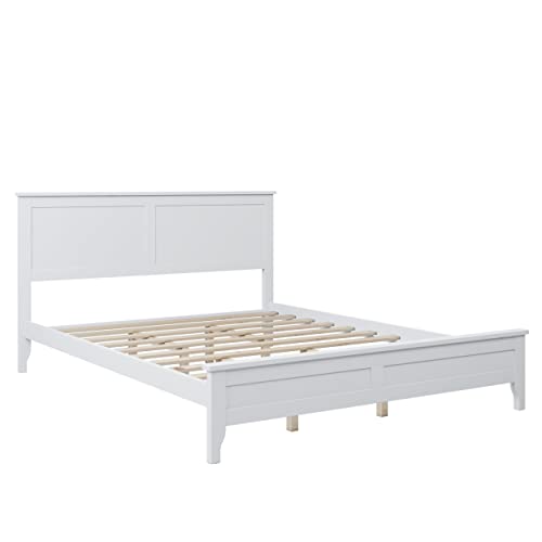 Black Wood King Size Bed Frame Z299254