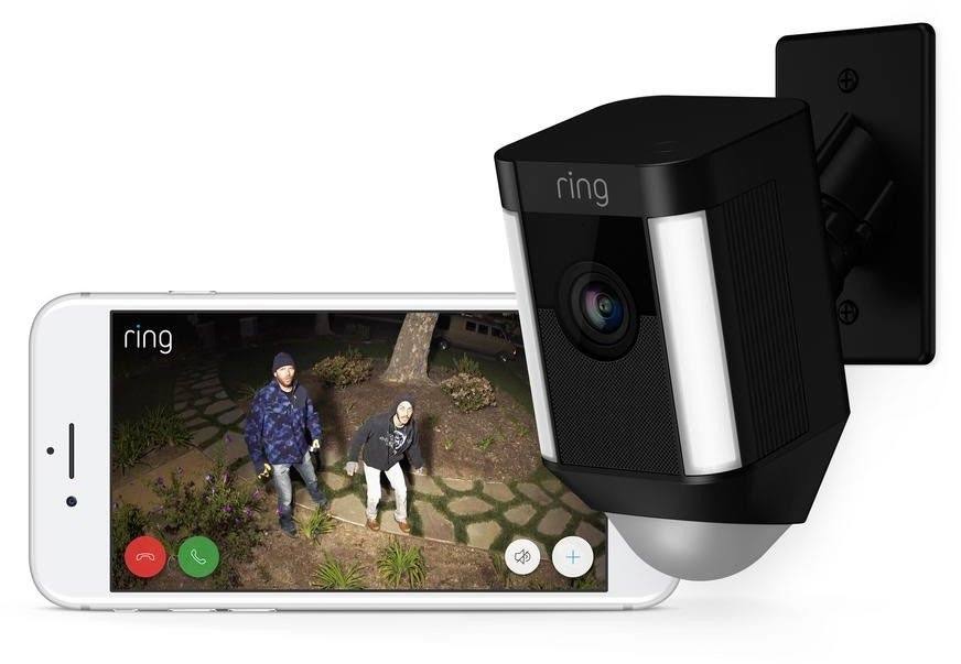 Black 1080p Wi-Fi Security Camera F8474