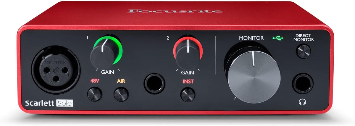 Rode PSA1 & Focusrite Scarlett Solo 3rd Gen USB Audio Interface X804