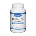 Berberine 500 mg 60 Capsules Indian Barberry Non-GMO Vegan W60666