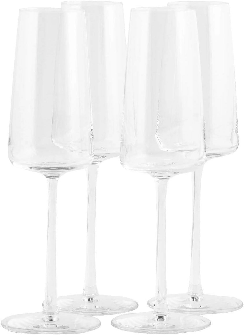 German Made Crystal Champagne Flute Glass Set Of 4 Y595418