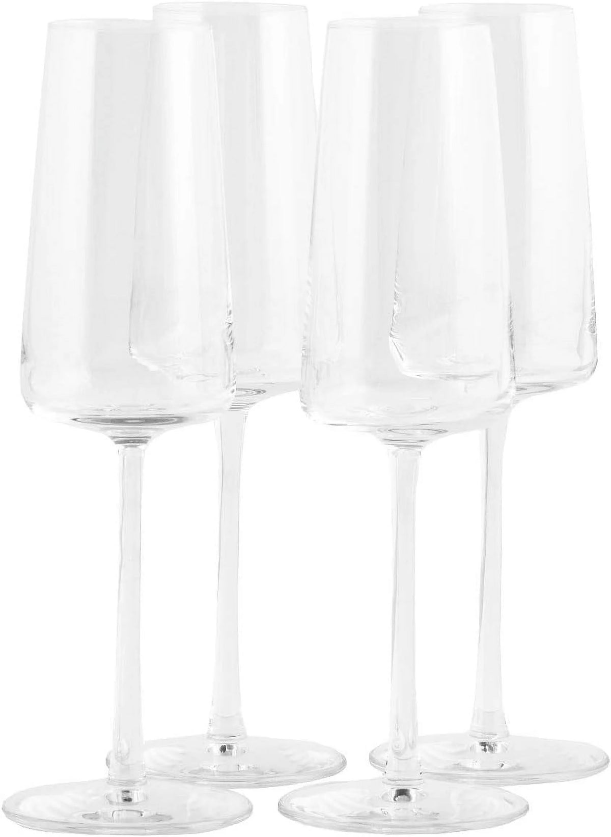 German Made Crystal Champagne Flute Glass Set Of 4 Y595418