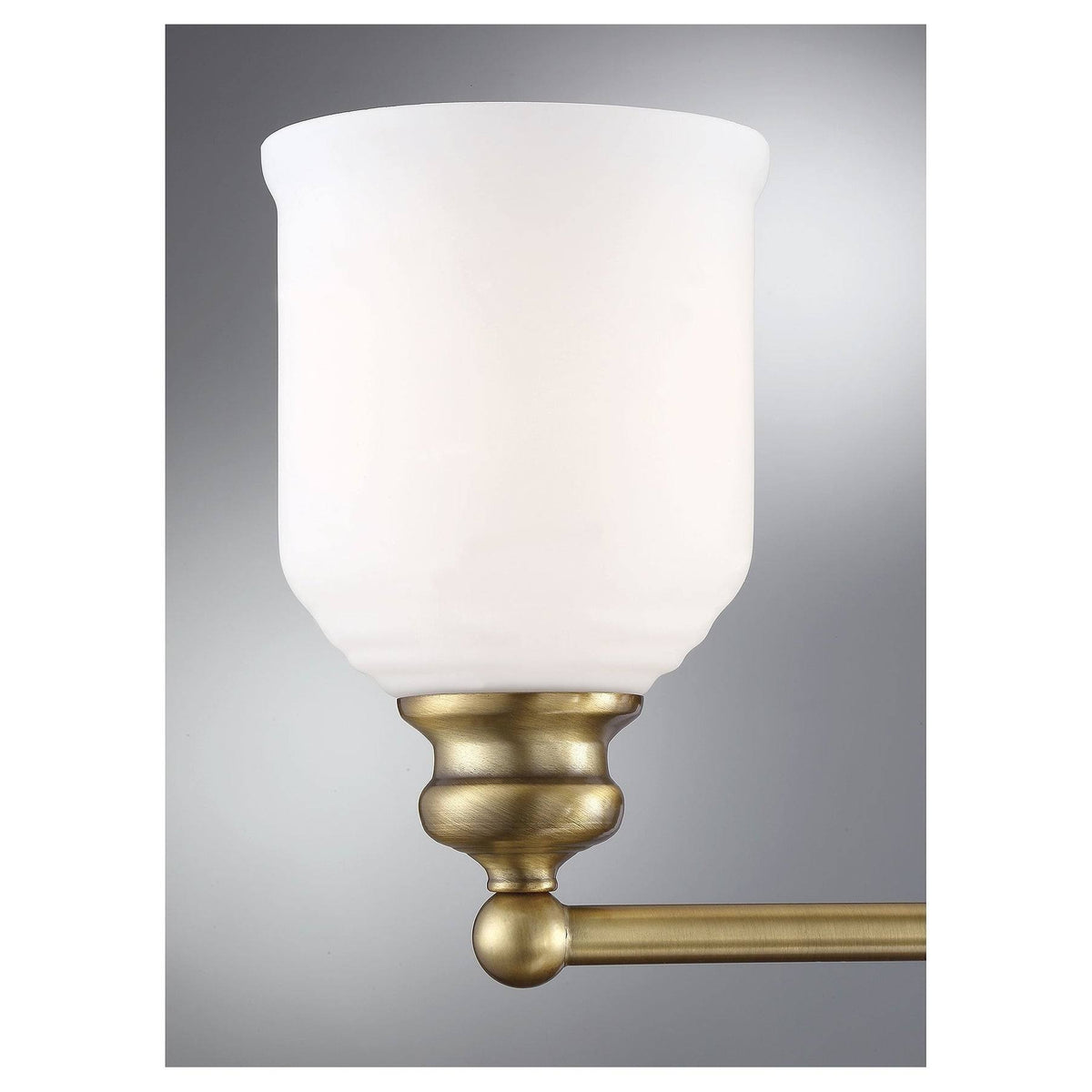2 Light Warm Brass Bath Light S653397